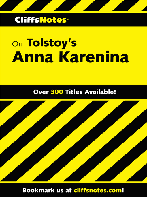 Title details for CliffsNotes on Tolstoy's Anna Karenina by Marianne Sturman - Available